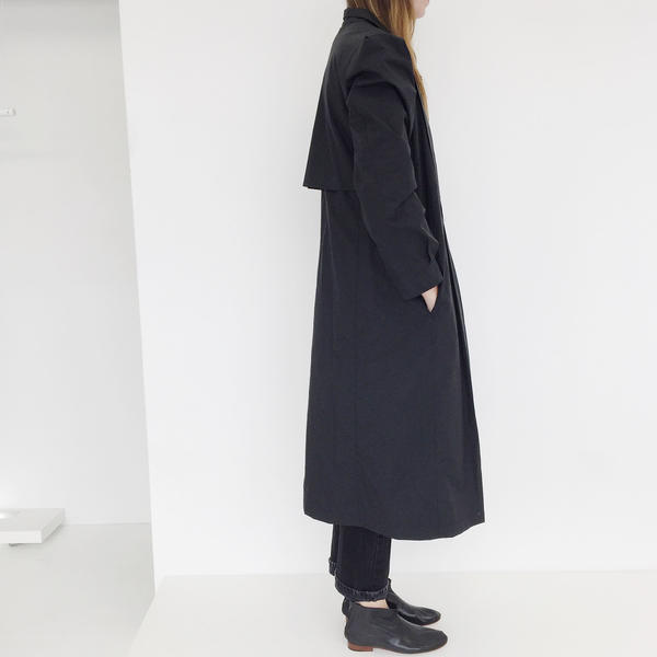 Johan VIntage Black Trench Johan VIntage Black Trench