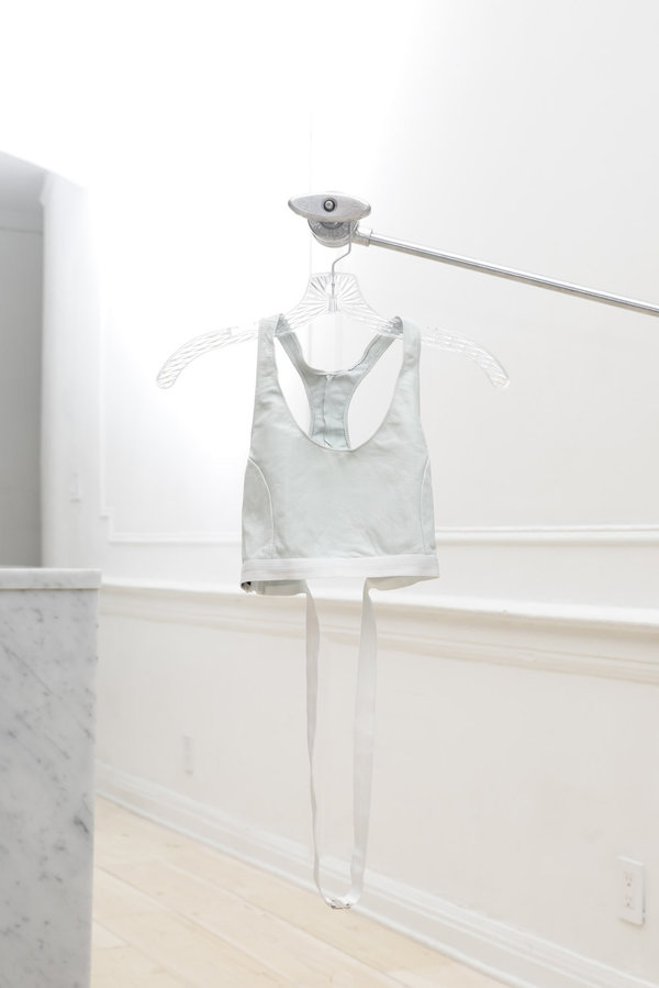 Collina Strada Virgin Islands Bralette Mint Leather Collina Strada Virgin Islands Bralette Mint Leather