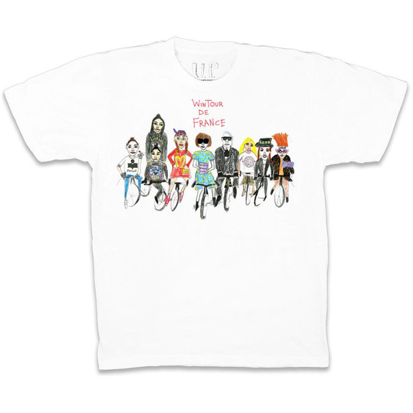 UNFORTUNATE PORTRAIT Wintour De France T-shirt UNFORTUNATE PORTRAIT Wintour De France T-shirt