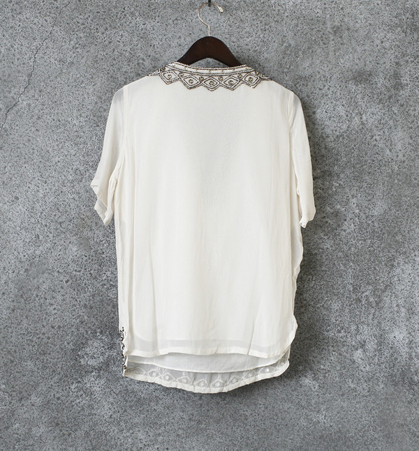 Antik Batik Beaded Top Antik Batik Beaded Top