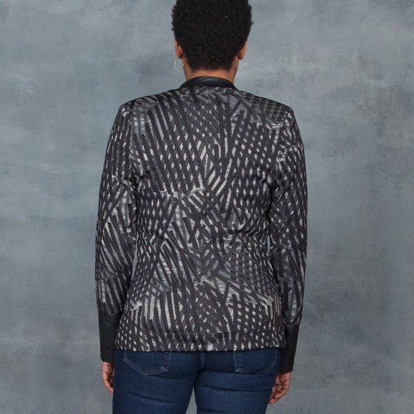 Tart Parker Jacquard Blazer in Black Tart Parker Jacquard Blazer in Black