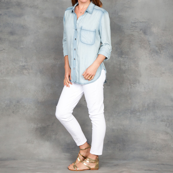 Tart Steph Chambray Blouse Tart Steph Chambray Blouse