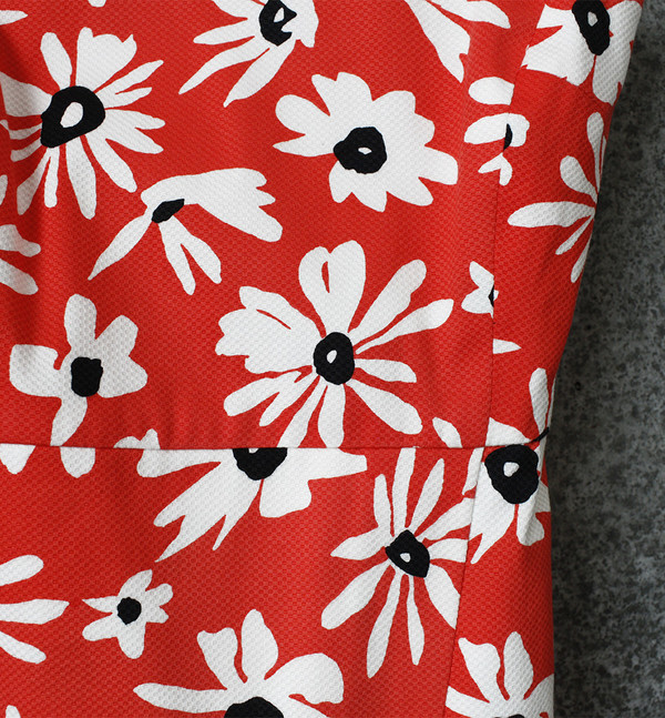 Blaire Dress with Painted Daisy Pattern Blaire Dress with Painted Daisy Pattern
