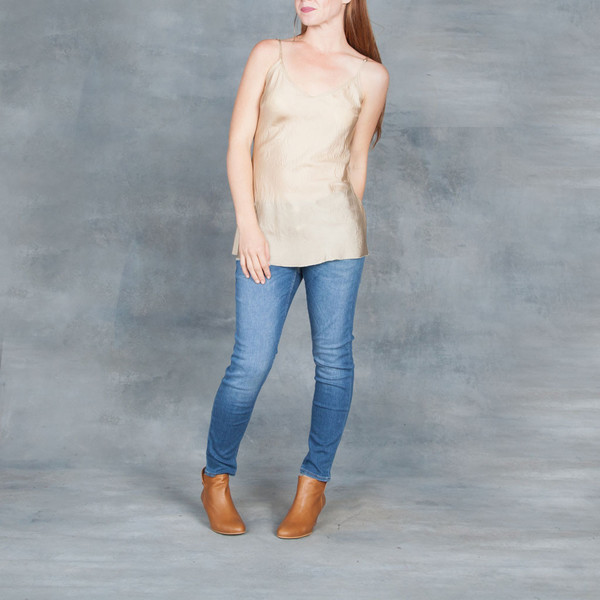 Organic By John Patrick 100% Cupro Bias Camisole Organic By John Patrick 100% Cupro Bias Camisole