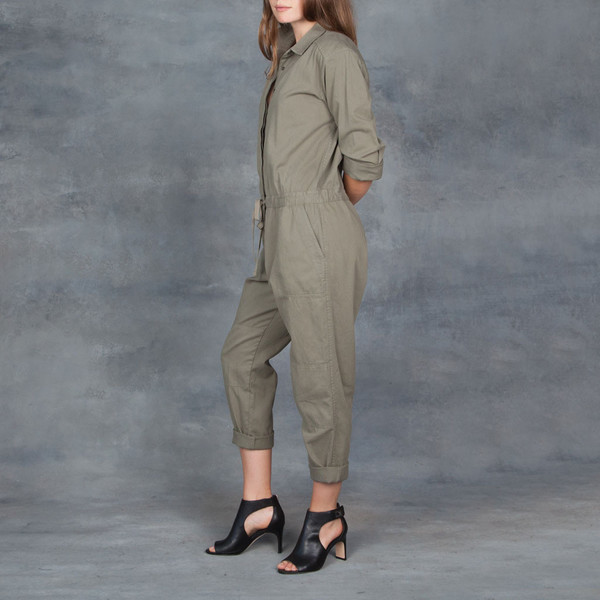 Xirena Twill Falyn Flightsuit in Army Xirena Twill Falyn Flightsuit in Army