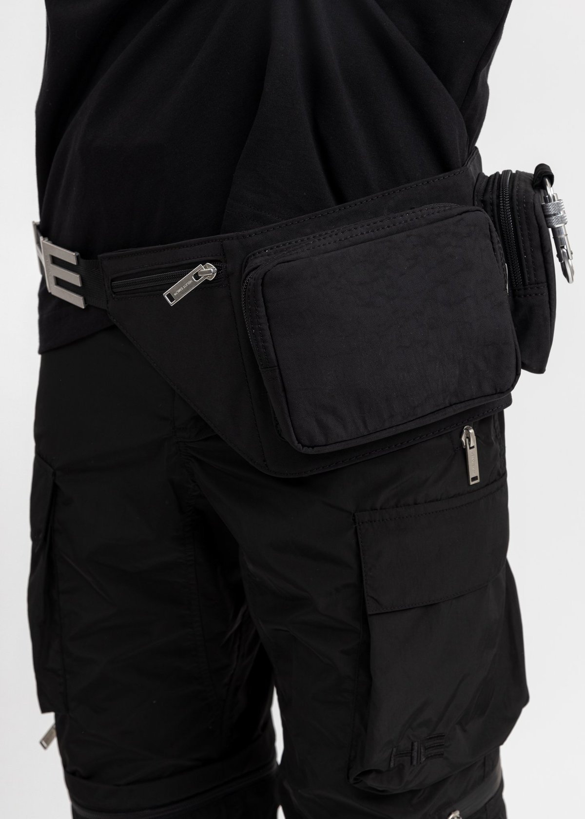 Heliot Emil Tactical Belt Bag Black Garmentory