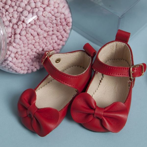 Little Lulu's Red Charlotte Mary-Janes Little Lulu's Red Charlotte Mary-Janes