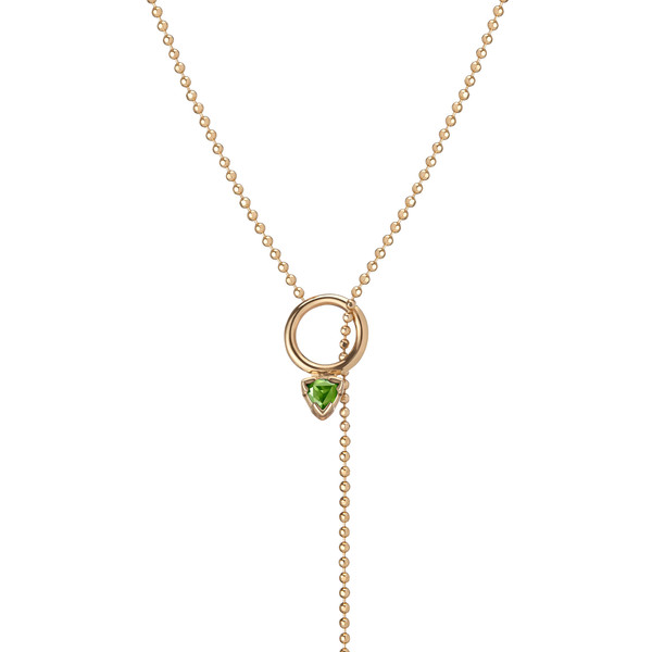 Shahla Karimi 14K Gold Birthstone Lariat Shahla Karimi 14K Gold Birthstone Lariat