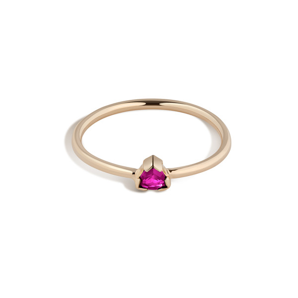 Shahla Karimi 14K Gold Birthstone Ring No. 1 Shahla Karimi 14K Gold Birthstone Ring No. 1