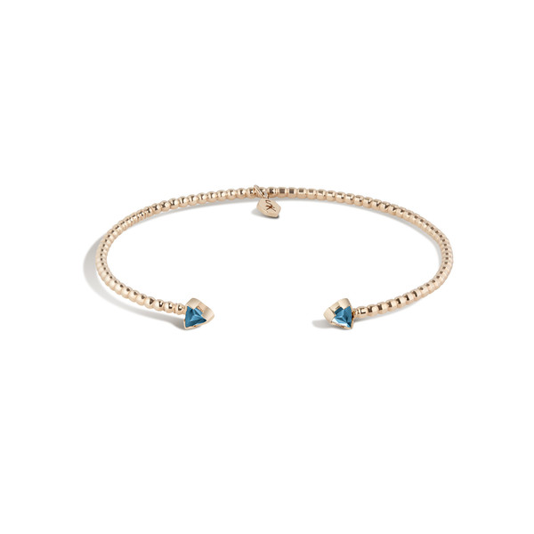 Shahla Karimi 14K Gold Birthstone Cuff No. 2 Shahla Karimi 14K Gold Birthstone Cuff No. 2