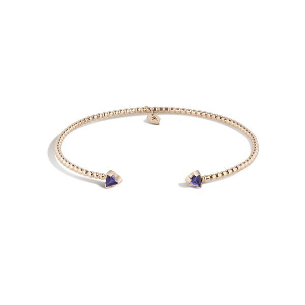 Shahla Karimi 14K Gold Birthstone Cuff No. 2 Shahla Karimi 14K Gold Birthstone Cuff No. 2