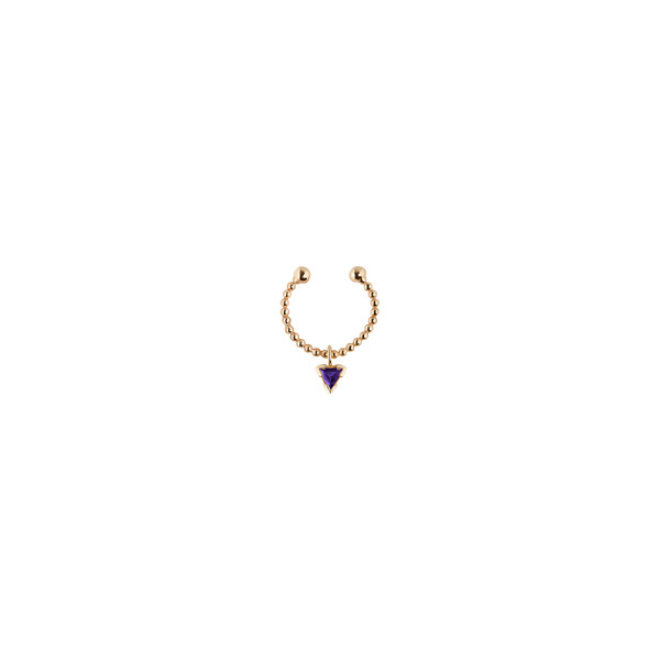 Shahla Karimi 14K Gold Birthstone Septum Cuff Shahla Karimi 14K Gold Birthstone Septum Cuff