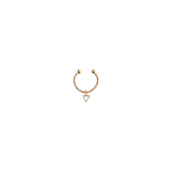 Shahla Karimi 14K Gold Birthstone Septum Cuff Shahla Karimi 14K Gold Birthstone Septum Cuff