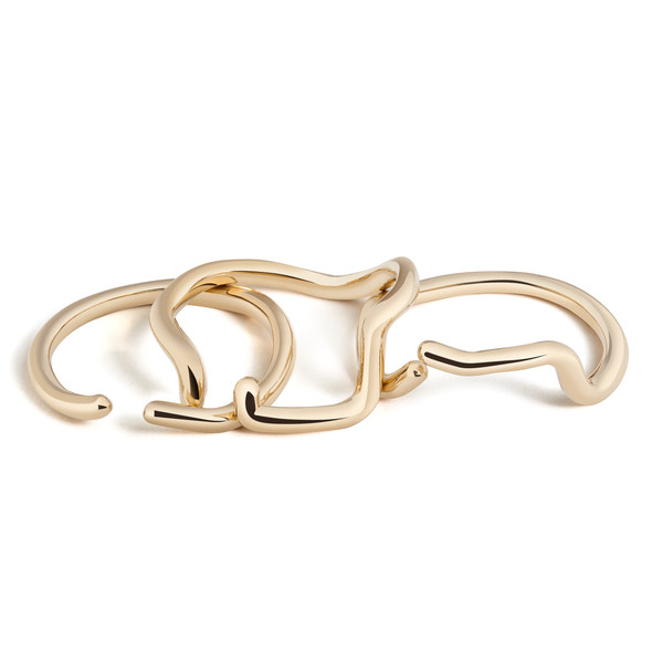 Shahla Karimi 14K Gold Subway Ring - Yankee Stadium to Wall Street Shahla Karimi 14K Gold Subway Ring - Yankee Stadium to Wall Street
