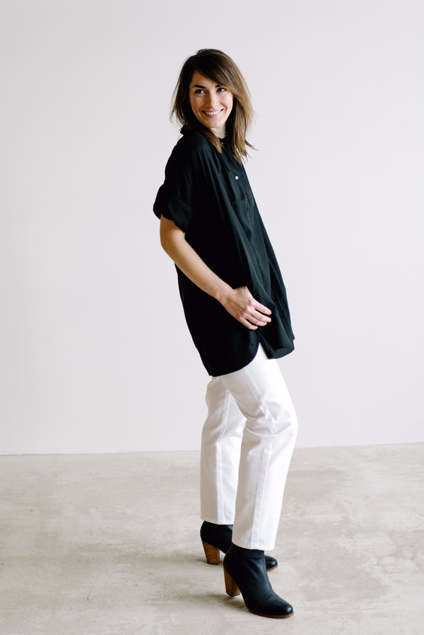 Wray Painter Tunic - Black Wray Painter Tunic - Black