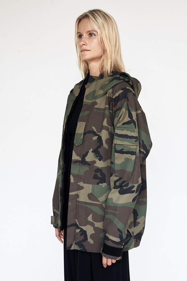Assembly New York Cotton Camouflage Storm Coat Assembly New York Cotton Camouflage Storm Coat