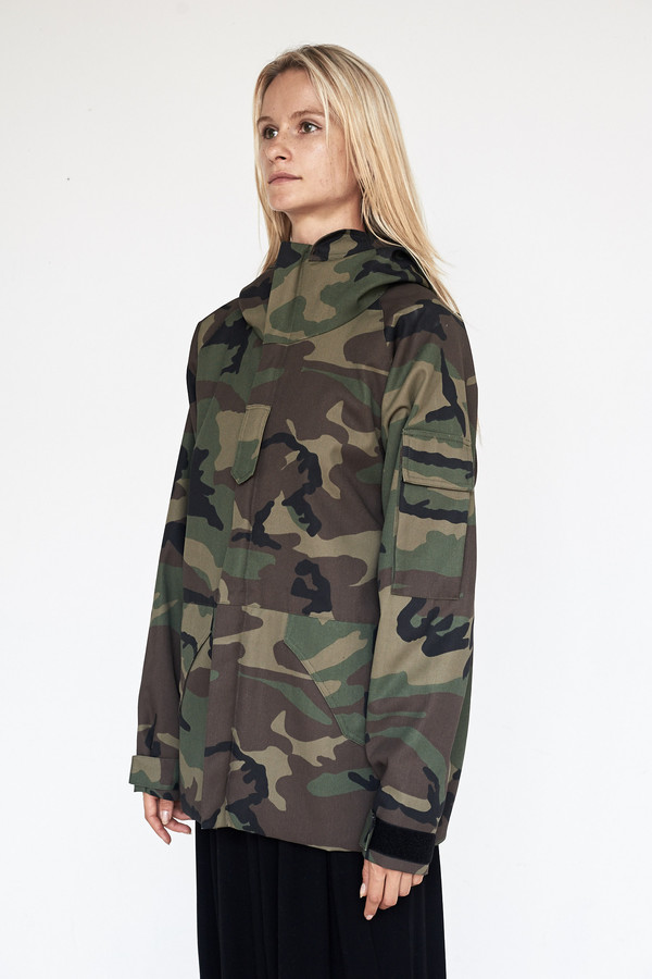 Assembly New York Cotton Camouflage Storm Coat Assembly New York Cotton Camouflage Storm Coat