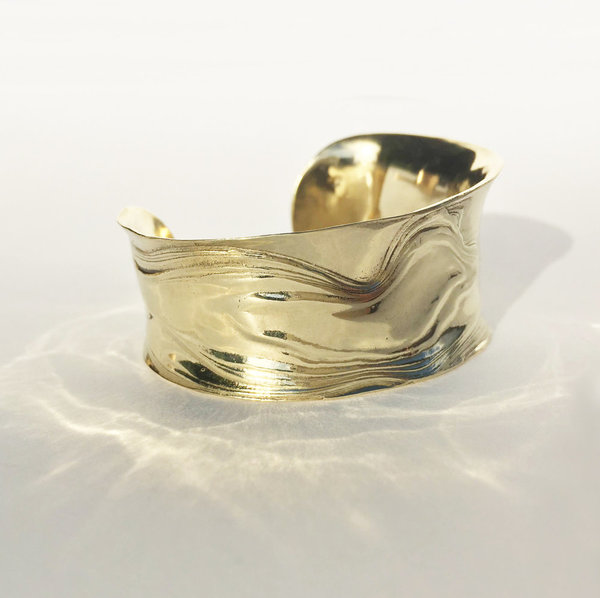 Leigh Miller Brass Anticlast Cuff Leigh Miller Brass Anticlast Cuff