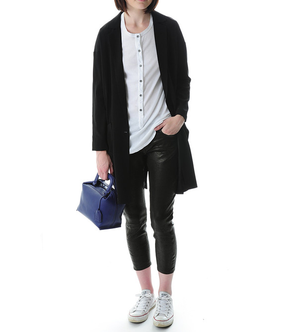 Raquel Allegra Rib Front Henley Raquel Allegra Rib Front Henley