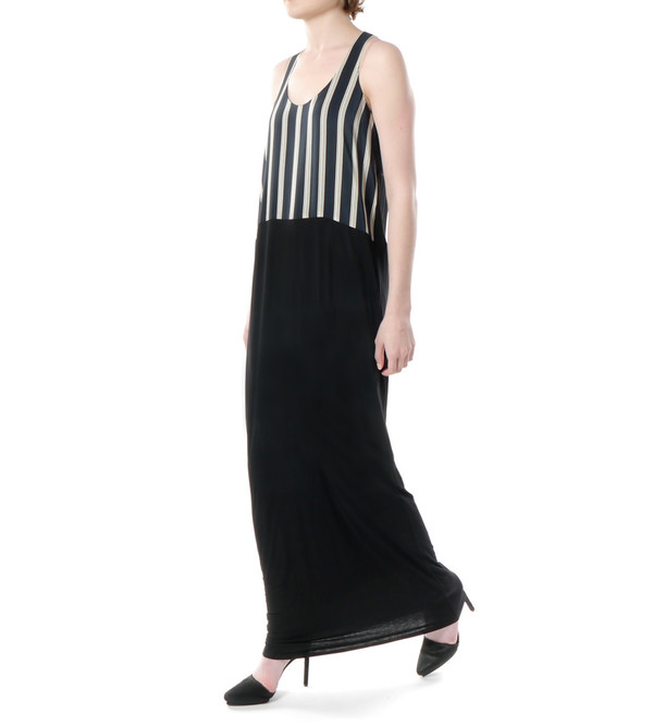 Mason By Michelle Mason Silk Front Tank Maxi Dress Mason By Michelle Mason Silk Front Tank Maxi Dress