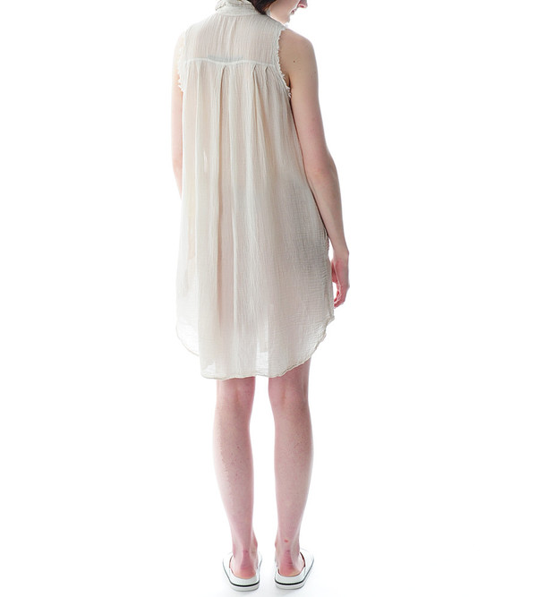 Raquel Allegra Sleeveless Collar Dress Raquel Allegra Sleeveless Collar Dress