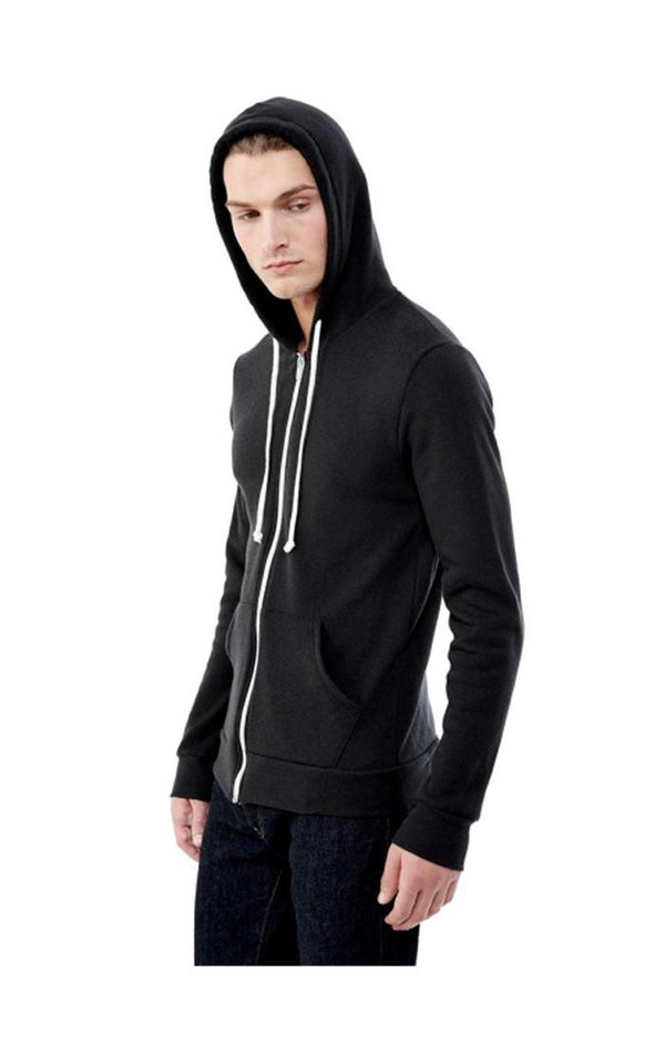 Men's Alternative Apparel Rocky Eco-Fleece Zip Hoodie Men's Alternative Apparel Rocky Eco-Fleece Zip Hoodie