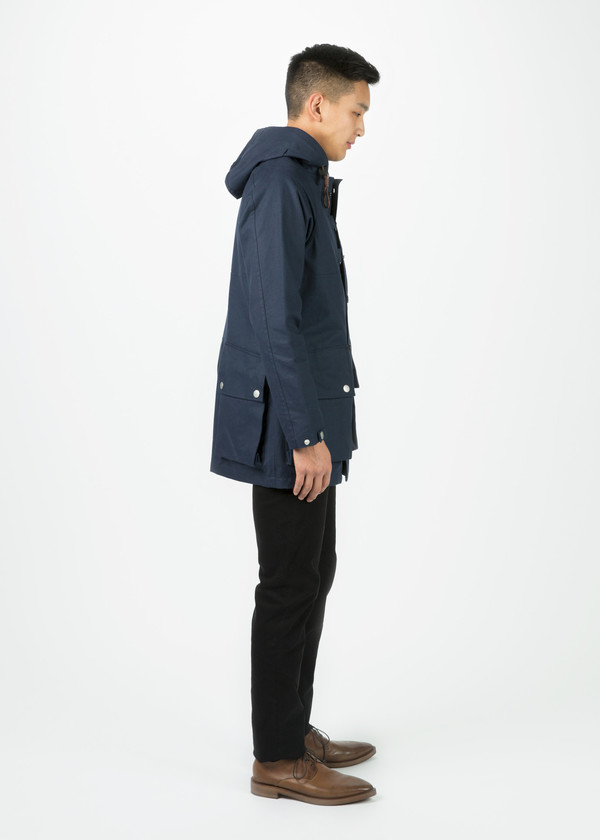 Men's Nigel Cabourn Motorbike Army Coat - Navy Men's Nigel Cabourn Motorbike Army Coat - Navy