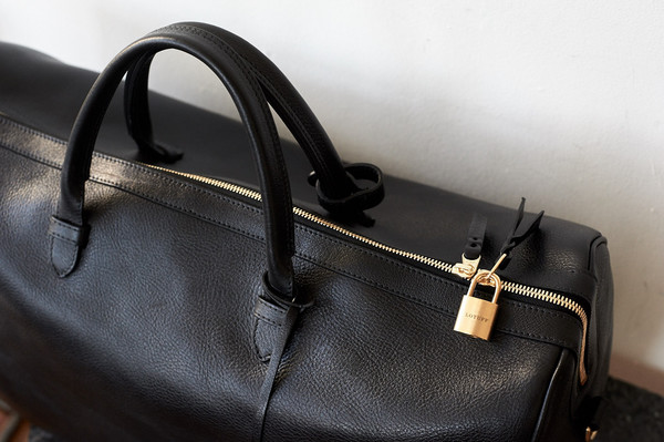 Men's Lotuff Leather Weekender Bag Men's Lotuff Leather Weekender Bag