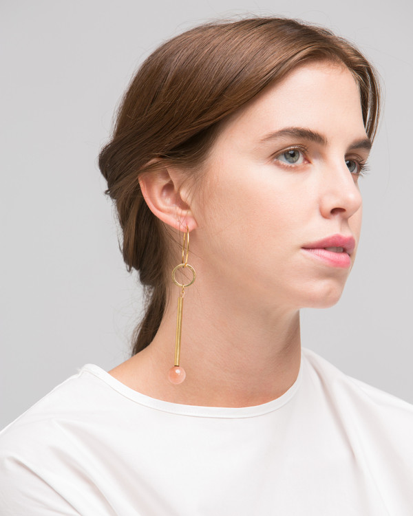 Rue Elensio earring in pink Rue Elensio earring in pink