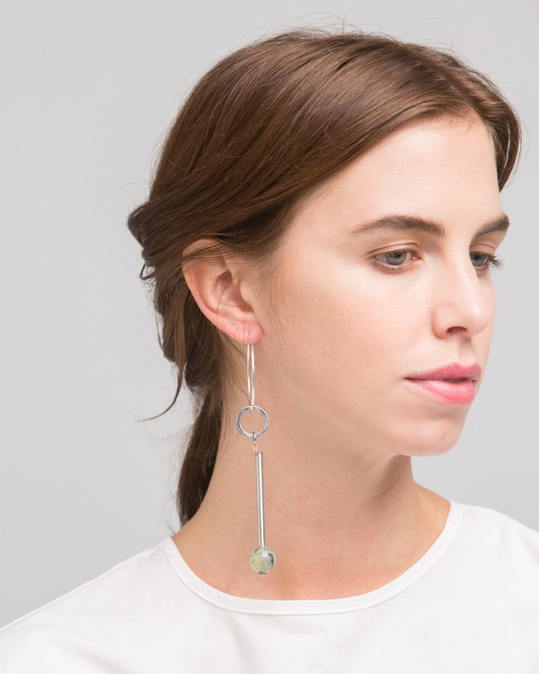 Rue Elensio earring in sage Rue Elensio earring in sage