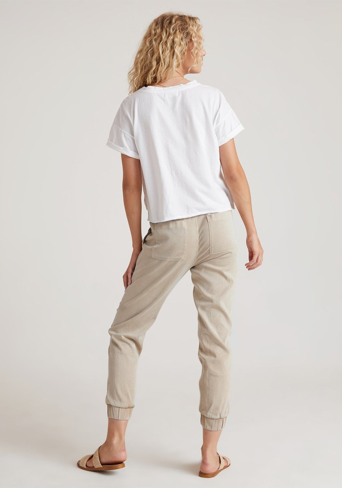 Bella Dahl Pocket Joggers - soft khaki 