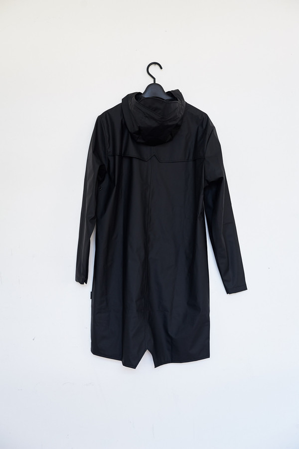 Unisex Rains Hooded Rain Long Jacket Unisex Rains Hooded Rain Long Jacket