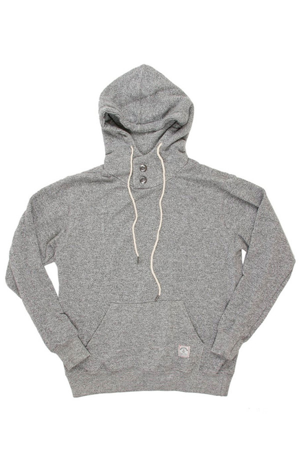 Men's Iron & Resin Todos Santos Pullover Grey Men's Iron & Resin Todos Santos Pullover Grey
