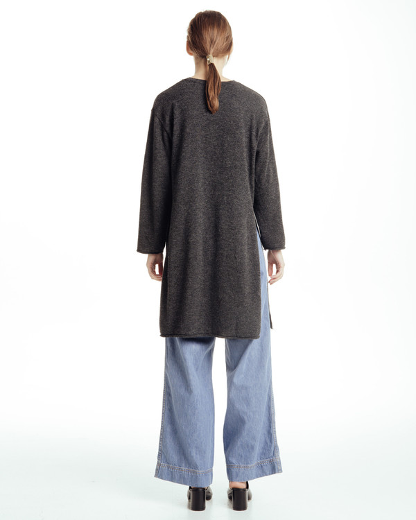 Achro Long Sweater With Slits Achro Long Sweater With Slits