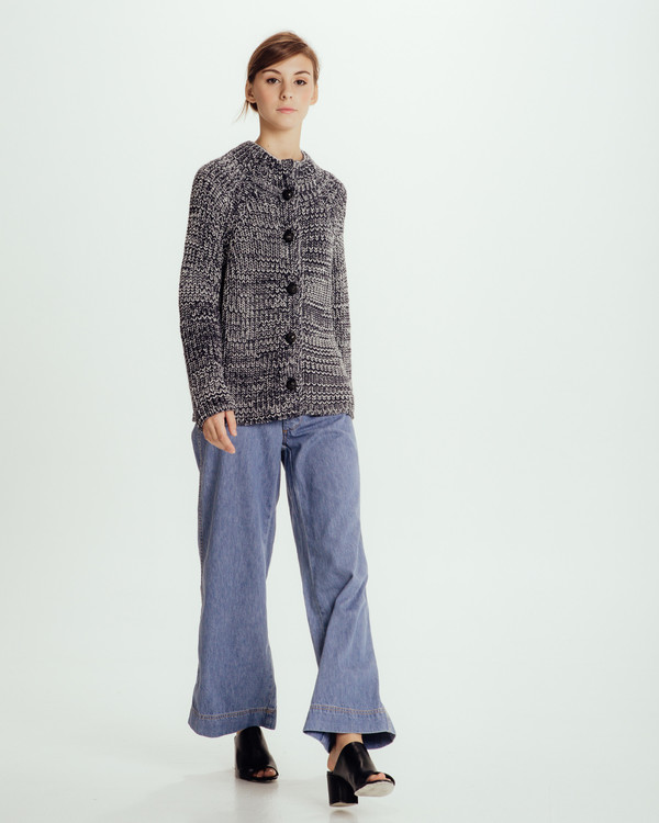 Caron Callahan Meredith Rollneck Cardigan Caron Callahan Meredith Rollneck Cardigan