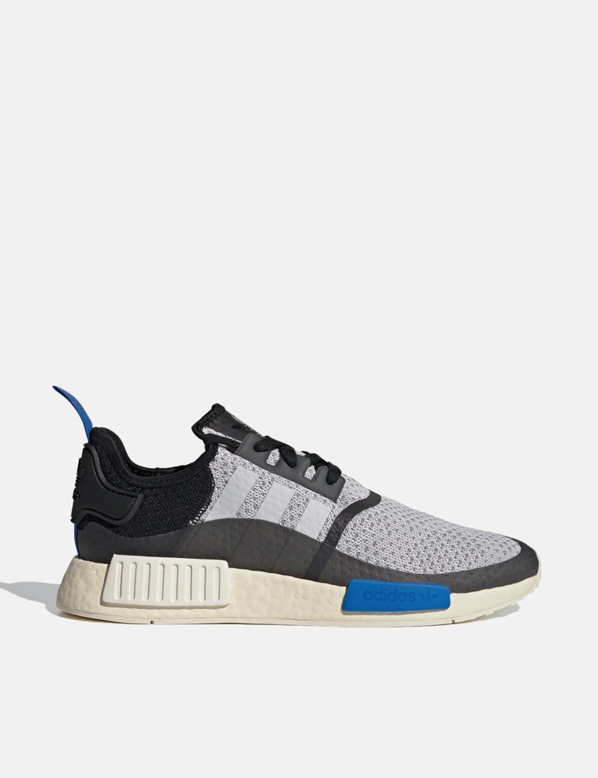 adidas NMD_R1 (FY3685) - Dash Grey/Core Black/Glow Blue | Garmentory