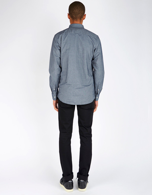 Minimum Chris Shirt Light Navy Minimum Chris Shirt Light Navy
