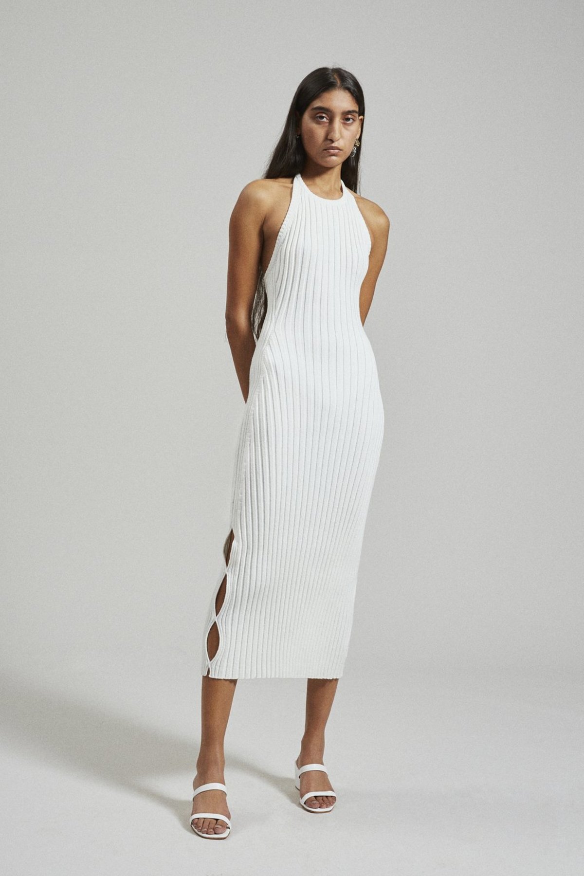 Rachel Comey Salo Dress - White Rib 