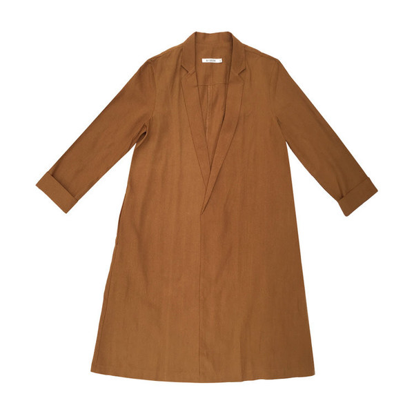 Ali Golden Notch Jacket in Rust Ali Golden Notch Jacket in Rust