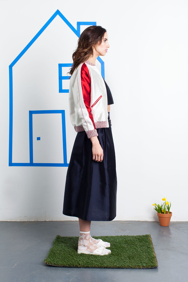 Nikki Chasin Captain Reversible Bomber Nikki Chasin Captain Reversible Bomber