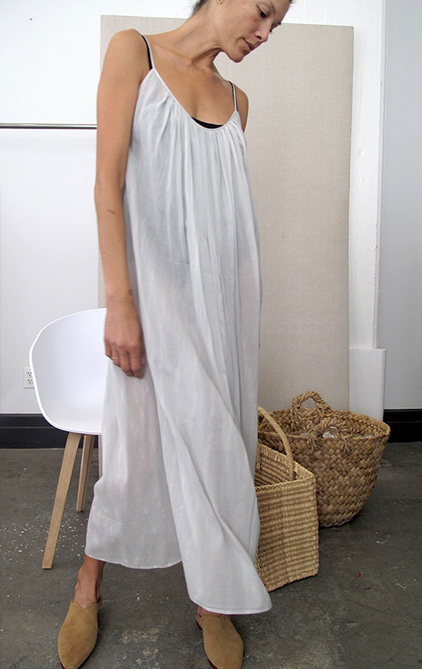 Two New York Gray stripe column dress Two New York Gray stripe column dress