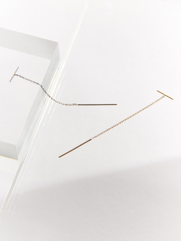 Sarah & Sebastian Line Chain Earring Sarah & Sebastian Line Chain Earring