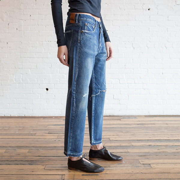 Chimala Used Ankle Cut Jeans Vintage Medium Chimala Used Ankle Cut Jeans Vintage Medium