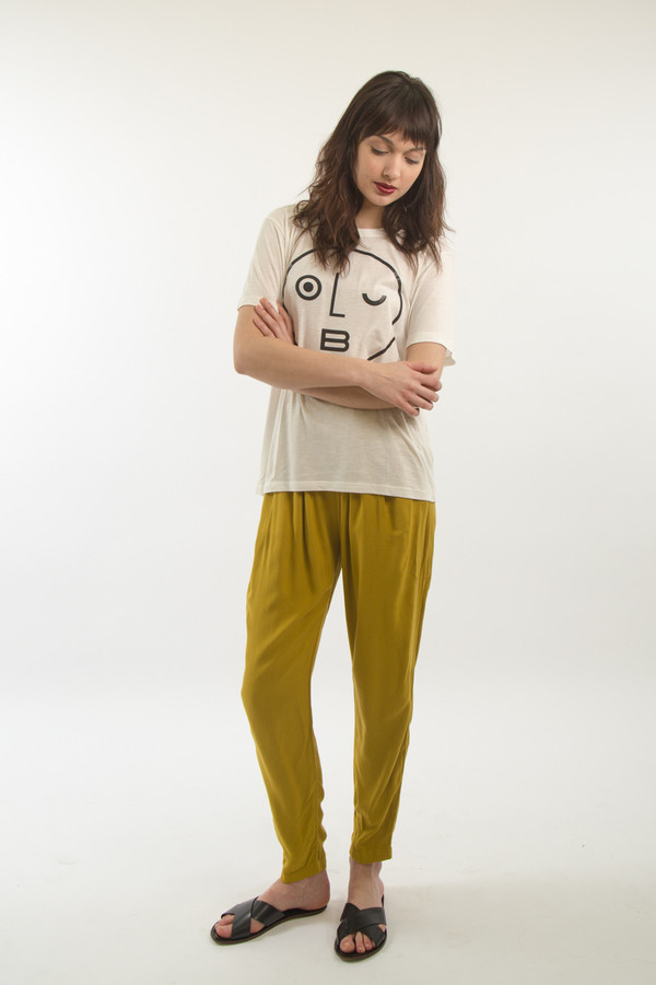 Black Crane Pleats Pant Black Crane Pleats Pant