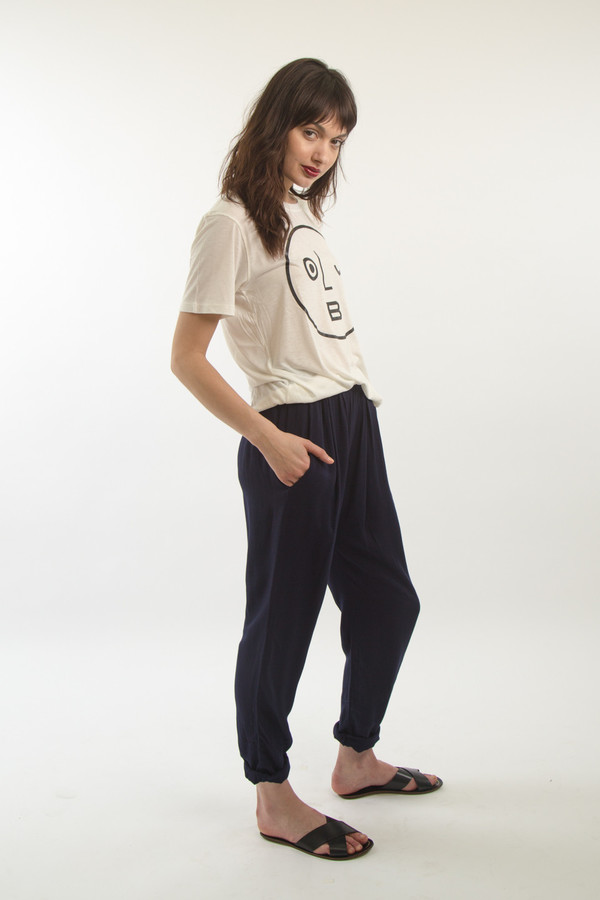 Black Crane Pleats Pant Black Crane Pleats Pant