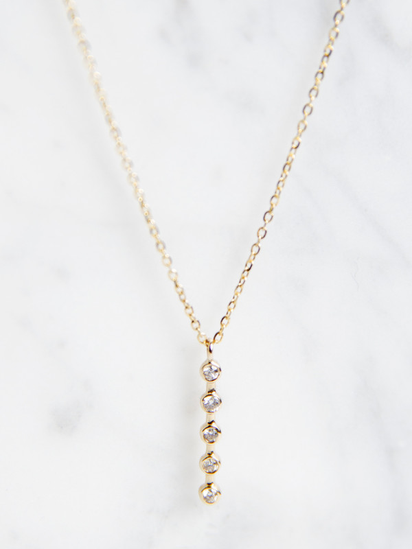 Vale Lunette Stick Necklace Vale Lunette Stick Necklace