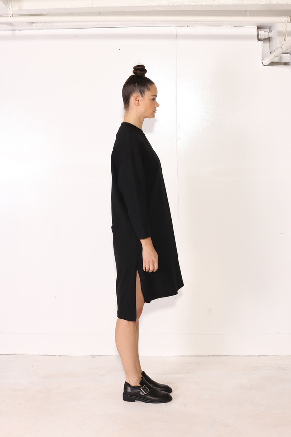 Intentionally Blank MILLET DRESS Black Intentionally Blank MILLET DRESS Black