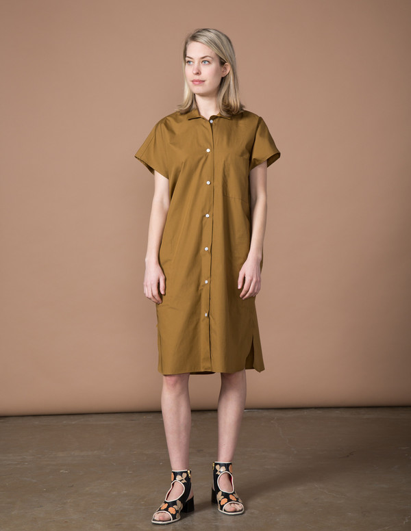 SBJ Austin R Dress - Mocha SBJ Austin R Dress - Mocha