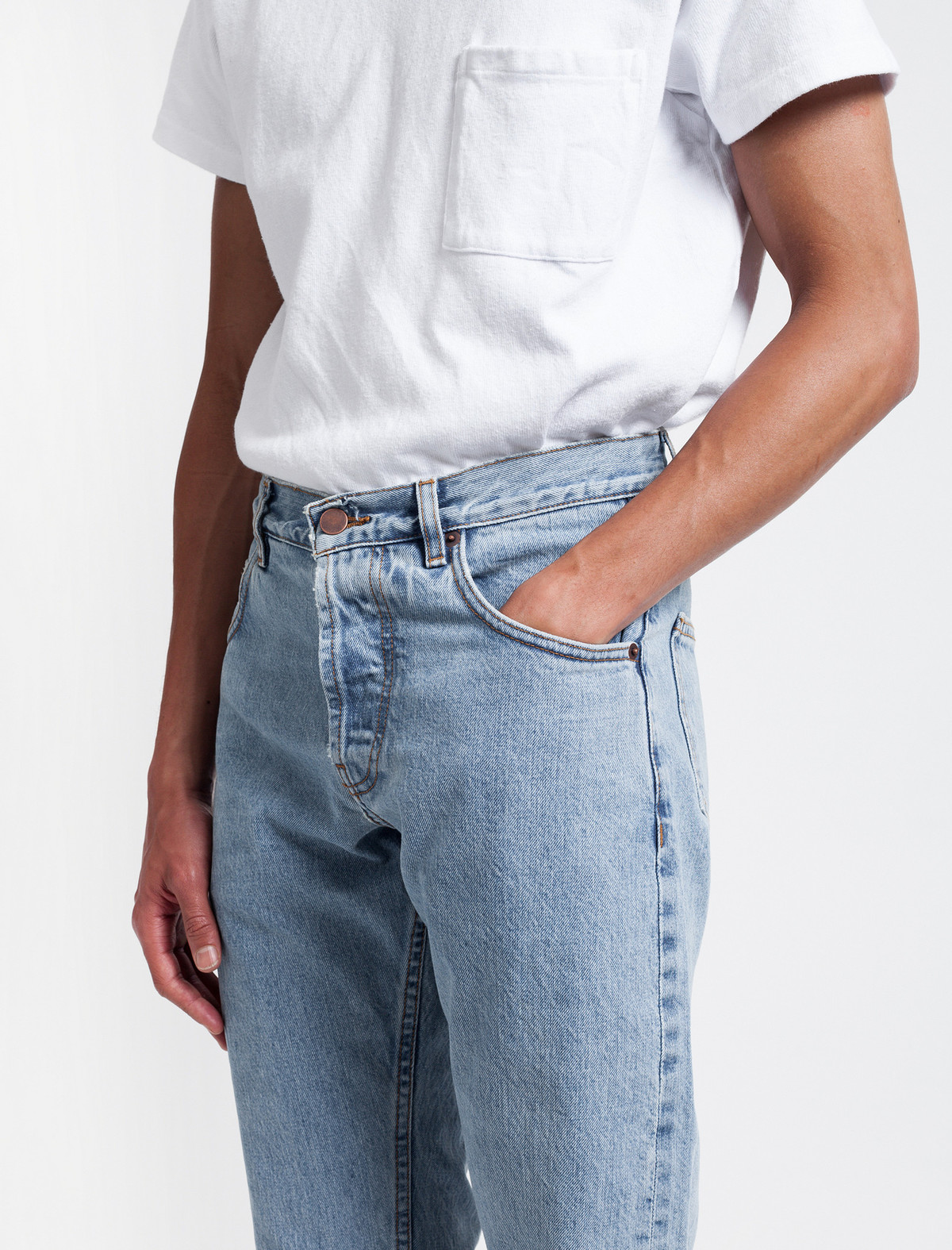 stonewash selvedge denim