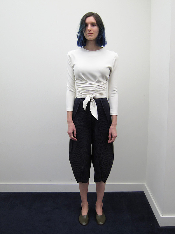 Gauntlett Cheng Baby Skin Wrap Top Gauntlett Cheng Baby Skin Wrap Top